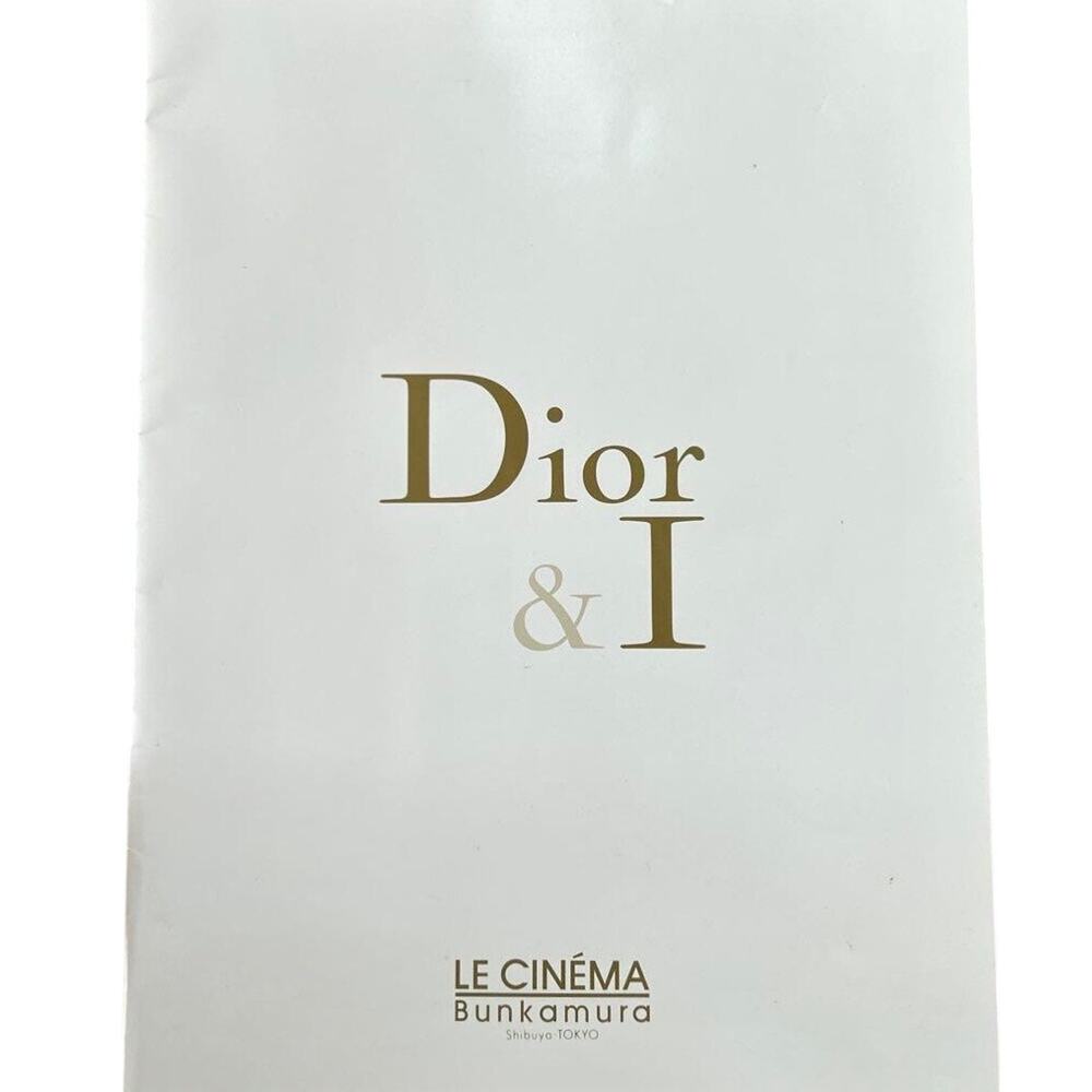 Dior & I Raf Simons BUNKAMURA screening pamphlet